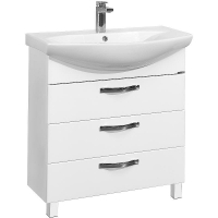 Тумба под раковину Aquaton Ария 80 Н 1A141301AA010 Белая, купить, цена, заказать, магазин, доставка, скидка, промокод, купить, цена, заказать, магазин, доставка, скидка, промокод