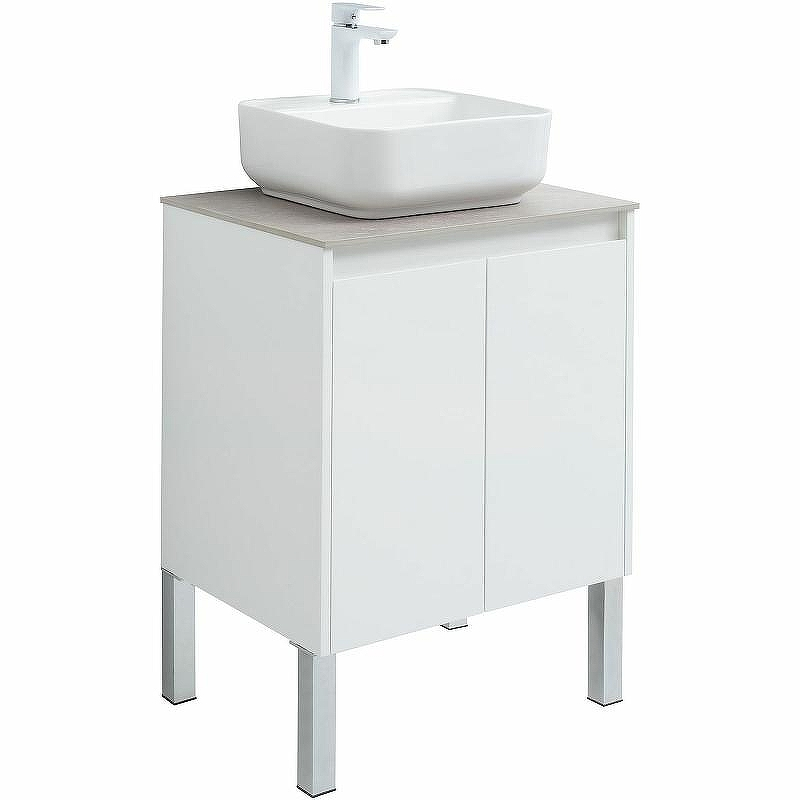 Тумба под раковину Aquanet Nova Lite 60 298847 подвесная Белая глянцевая, купить, цена, заказать, магазин, доставка, скидка, промокод, купить, цена, заказать, магазин, доставка, скидка, промокод