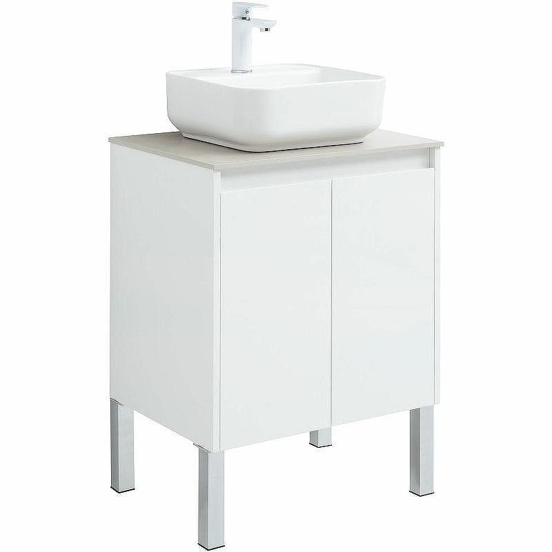 Тумба под раковину Aquanet Nova Lite 60 298847 подвесная Белая глянцевая, купить, цена, заказать, магазин, доставка, скидка, промокод, купить, цена, заказать, магазин, доставка, скидка, промокод