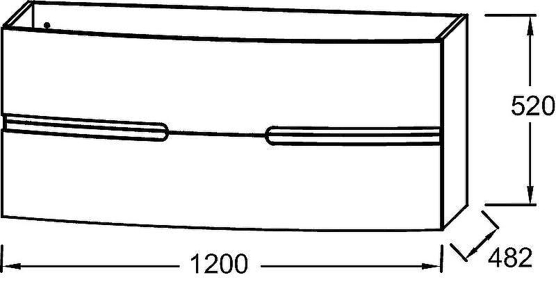 Тумба под раковину Jacob Delafon Nona 120 EB1890RU-N21 подвесная Серый титан, купить, цена, заказать, магазин, доставка, скидка, промокод, купить, цена, заказать, магазин, доставка, скидка, промокод