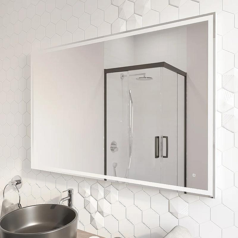 Зеркало DIWO Дмитров 120 ЗЛП119 с подсветкой с сенсорным выключателем, купить, цена, заказать, магазин, доставка, скидка, промокод, купить, цена, заказать, магазин, доставка, скидка, промокод