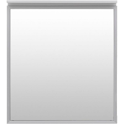 Зеркало Allen Brau Priority 70 1.31014.02 с подсветкой Серебро браш