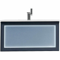 Тумба с раковиной Orans BC-9013-800 80 9013800 подвесная Matt Deep Ocean, купить, цена, заказать, магазин, доставка, скидка, промокод, купить, цена, заказать, магазин, доставка, скидка, промокод