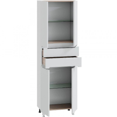 Шкаф пенал СанТа Лондон 60 Белый