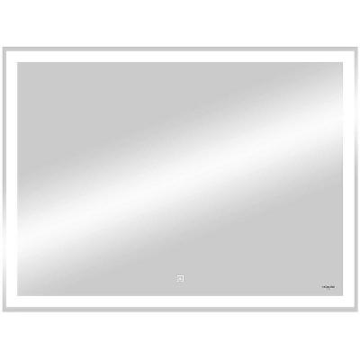 Зеркало Reflexion Double 800х600 RF4614DB с подсветкой с сенсорным выключателем, диммером и часами