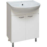 Тумба под раковину Runo Уют 60 00000000067 Белая, купить, цена, заказать, магазин, доставка, скидка, промокод, купить, цена, заказать, магазин, доставка, скидка, промокод