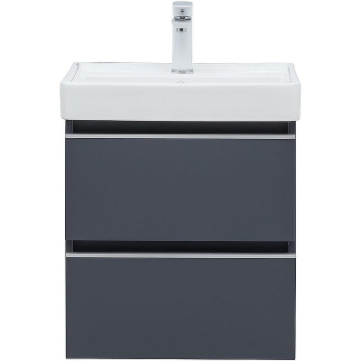 Тумба под раковину Aquanet Вега 50 329588 подвесная Маренго