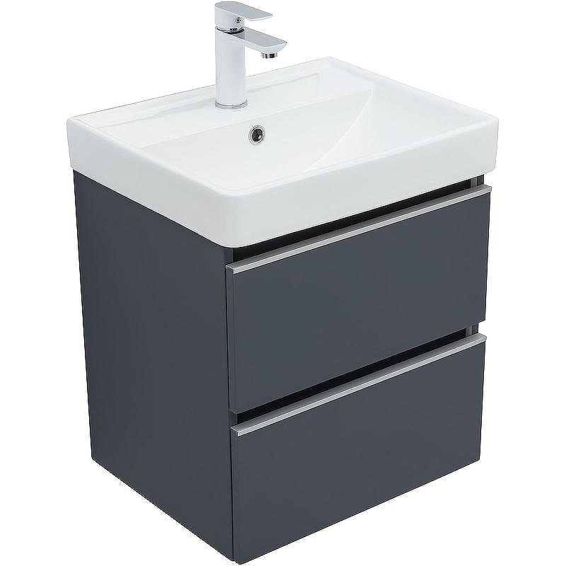 Тумба под раковину Aquanet Вега 50 329588 подвесная Маренго, купить, цена, заказать, магазин, доставка, скидка, промокод, купить, цена, заказать, магазин, доставка, скидка, промокод