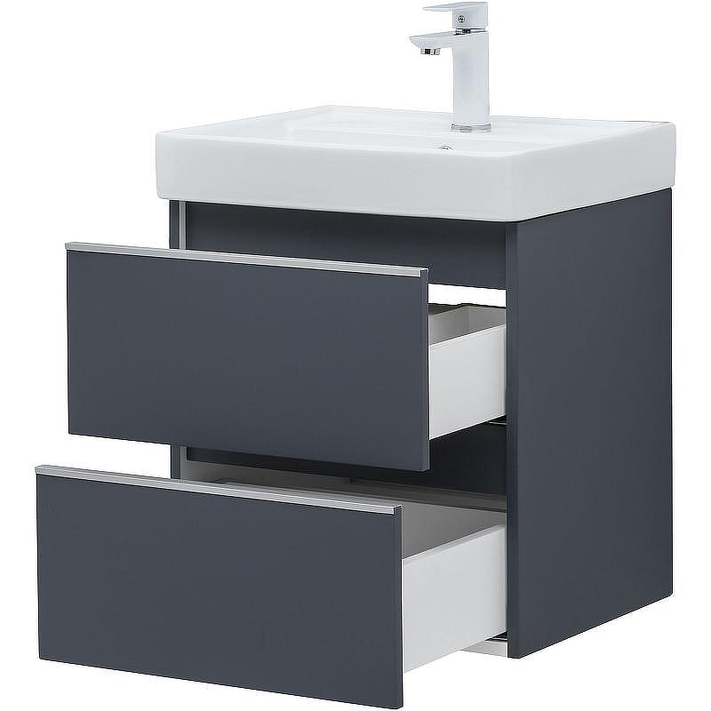 Тумба под раковину Aquanet Вега 50 329588 подвесная Маренго, купить, цена, заказать, магазин, доставка, скидка, промокод, купить, цена, заказать, магазин, доставка, скидка, промокод