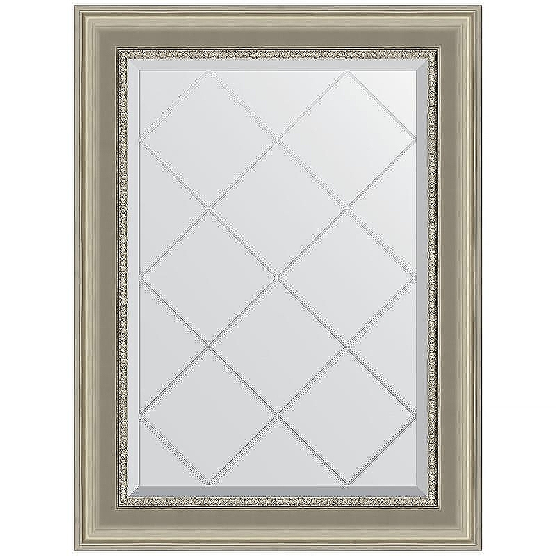 Зеркало Evoform Exclusive-G 89х66 BY 4106 с гравировкой в багетной раме - Хамелеон 88, купить, цена, заказать, магазин, доставка, скидка, промокод, купить, цена, заказать, магазин, доставка, скидка, промокод