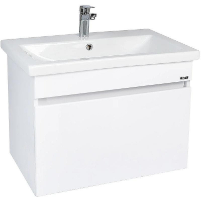 Тумба под раковину VIANT Мальта 80 VMAL80COBEL-T1YP подвесная Белая
