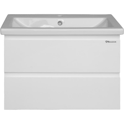 Тумба под раковину Bellezza Асти 60 4636309180011 подвесная Белая