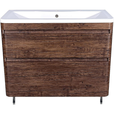 Тумба под раковину Style Line Атлантика 100 Люкс Plus ЛС-00000614 Старое дерево