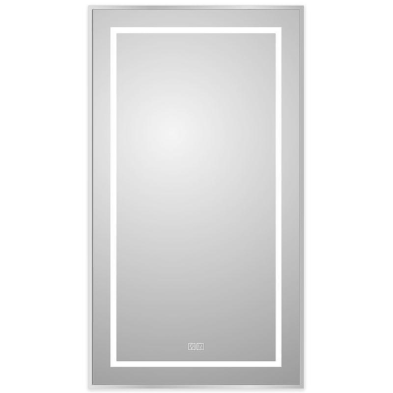 Зеркало BelBagno Kraft 50 SPC-KRAFT-500-900-LED-TCH-WARM с подсветкой Сатин с сенсорным выключателем и подогревом, купить, цена, заказать, магазин, доставка, скидка, промокод, купить, цена, заказать, магазин, доставка, скидка, промокод
