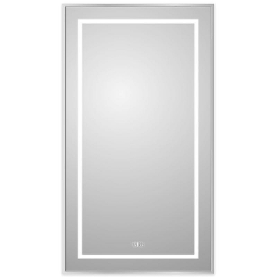 Зеркало BelBagno Kraft 50 SPC-KRAFT-500-900-LED-TCH-WARM с подсветкой Сатин с сенсорным выключателем и подогревом