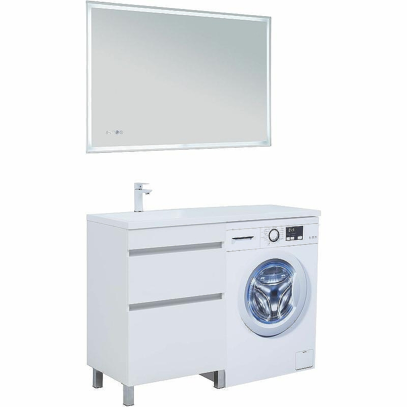 Тумба под раковину Aquanet Вега 120 329124 Белый глянец, купить, цена, заказать, магазин, доставка, скидка, промокод, купить, цена, заказать, магазин, доставка, скидка, промокод