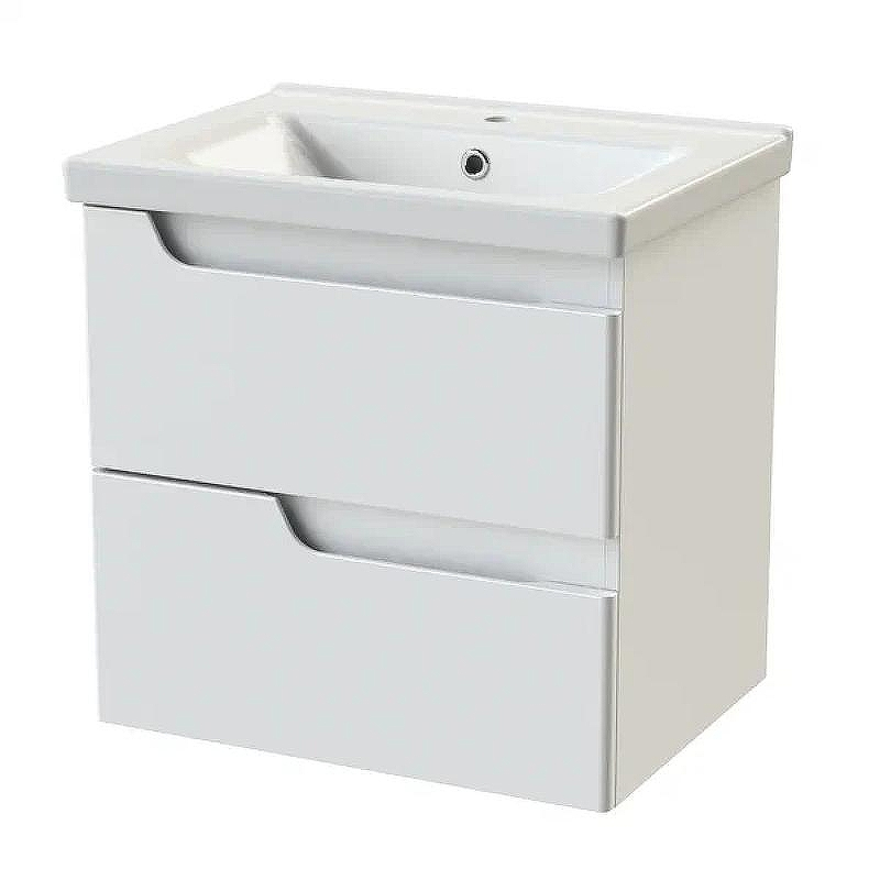 Тумба с раковиной Orange Milano TP-M60-02 подвесная Белая, купить, цена, заказать, магазин, доставка, скидка, промокод, купить, цена, заказать, магазин, доставка, скидка, промокод