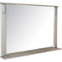 Зеркало Mixline Людвиг 105 527485 Патина серебро, купить, цена, заказать, магазин, доставка, скидка, промокод, купить, цена, заказать, магазин, доставка, скидка, промокод