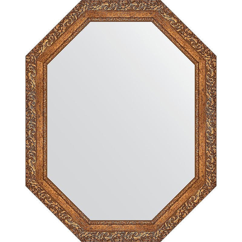 Зеркало Evoform Octagon 75x95 BY 7148 в багетной раме - Виньетка бронзовая 85, купить, цена, заказать, магазин, доставка, скидка, промокод, купить, цена, заказать, магазин, доставка, скидка, промокод