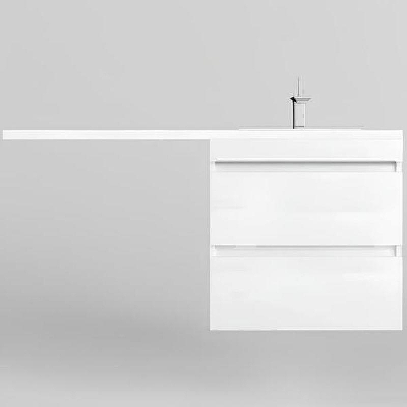 Тумба под раковину Style Line Даллас Леон 120 Люкс Plus СС-00002440 подвесная Белая, купить, цена, заказать, магазин, доставка, скидка, промокод, купить, цена, заказать, магазин, доставка, скидка, промокод