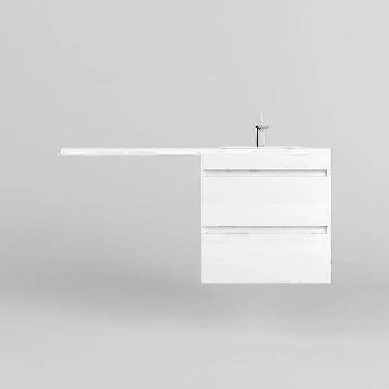 Тумба под раковину Style Line Даллас Леон 120 Люкс Plus СС-00002440 подвесная Белая, купить, цена, заказать, магазин, доставка, скидка, промокод, купить, цена, заказать, магазин, доставка, скидка, промокод