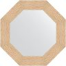 Зеркало Evoform Octagon 61х61 BY 7348 в багетной раме - Золотые дюны 90, купить, цена, заказать, магазин, доставка, скидка, промокод, купить, цена, заказать, магазин, доставка, скидка, промокод