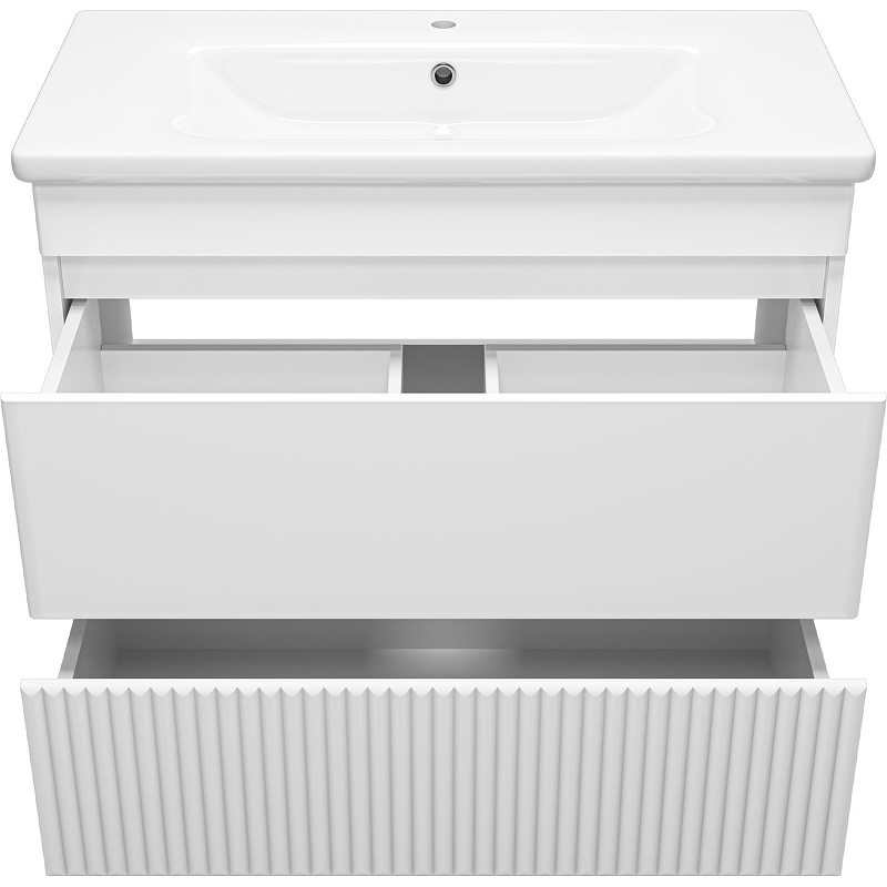 Тумба с раковиной Misty Мира 90 УТ000022789 Белая матовая, купить, цена, заказать, магазин, доставка, скидка, промокод, купить, цена, заказать, магазин, доставка, скидка, промокод