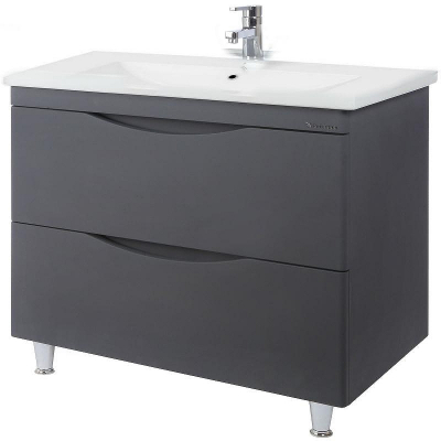 Тумба под раковину Bellezza Санриса 100 (Como 100) 4630117660369 Серебро