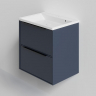 Тумба под раковину La Fenice Simpla Twin 100 FNC-01-SIM-BG-100-2 подвесная Синяя матовая, купить, цена, заказать, магазин, доставка, скидка, промокод, купить, цена, заказать, магазин, доставка, скидка, промокод
