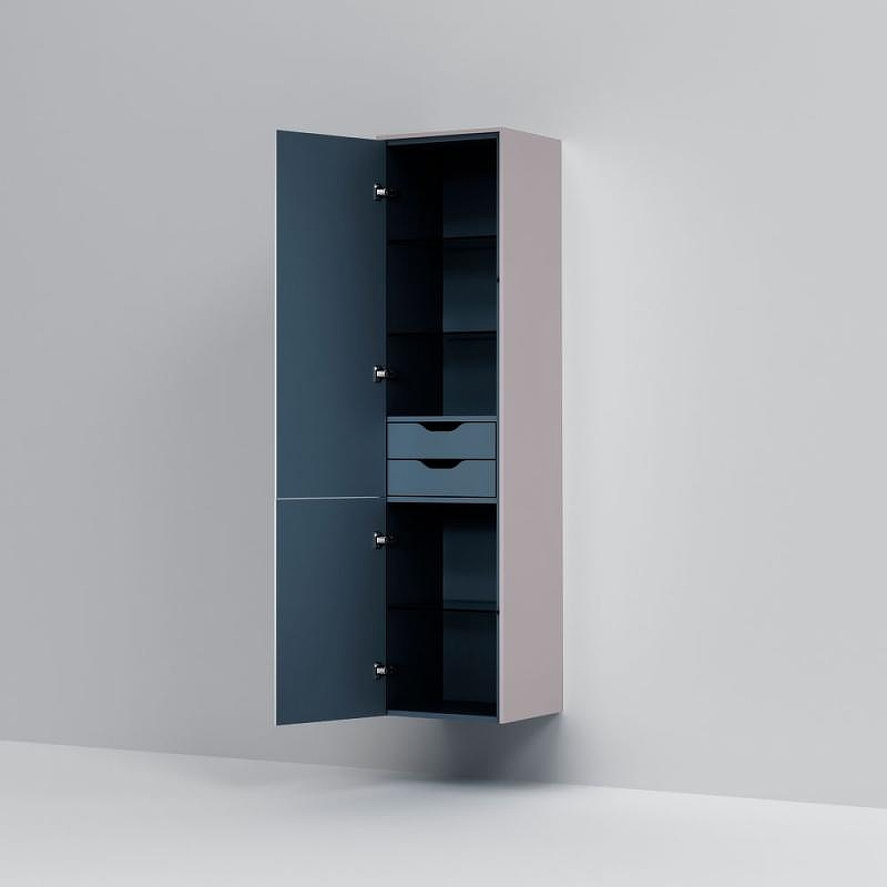 Шкаф пенал AM.PM Inspire V2.0 40 M50ACHX0406EGM Серый матовый, купить, цена, заказать, магазин, доставка, скидка, промокод, купить, цена, заказать, магазин, доставка, скидка, промокод