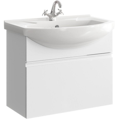 Тумба под раковину Aqwella Rodos 75 ROD01071 подвесная Белая