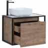 Тумба под раковину Aquanet Nova Lite Loft 75L 261658 подвесная Дуб рустикальный, купить, цена, заказать, магазин, доставка, скидка, промокод, купить, цена, заказать, магазин, доставка, скидка, промокод