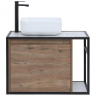 Тумба под раковину Aquanet Nova Lite Loft 75L 261658 подвесная Дуб рустикальный, купить, цена, заказать, магазин, доставка, скидка, промокод, купить, цена, заказать, магазин, доставка, скидка, промокод