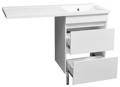 Тумба под раковину Stella Polar Мадлен 100 SP-00000474 Белая