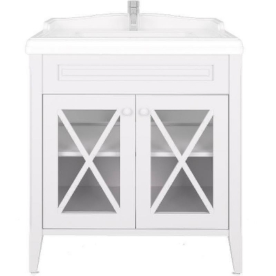 Тумба под раковину Creto Vetra 80 15-800CHW Белая