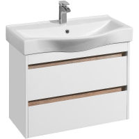 Тумба под раковину Aquaton Нортон 80 1A248901NT010 подвесная Белая глянцевая, купить, цена, заказать, магазин, доставка, скидка, промокод, купить, цена, заказать, магазин, доставка, скидка, промокод