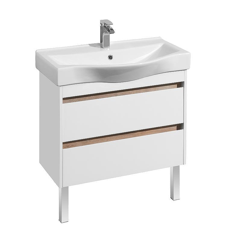 Тумба под раковину Aquaton Нортон 80 1A248901NT010 подвесная Белая глянцевая, купить, цена, заказать, магазин, доставка, скидка, промокод, купить, цена, заказать, магазин, доставка, скидка, промокод