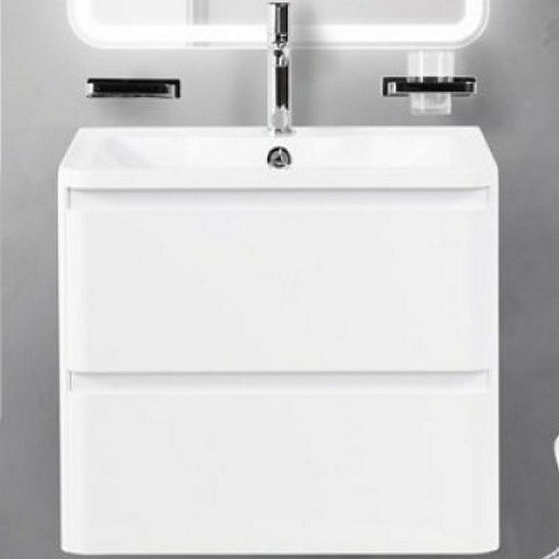 Тумба под раковину BelBagno ALBANO-600-2C-SO-BL подвесная Bianco Lucido, купить, цена, заказать, магазин, доставка, скидка, промокод, купить, цена, заказать, магазин, доставка, скидка, промокод