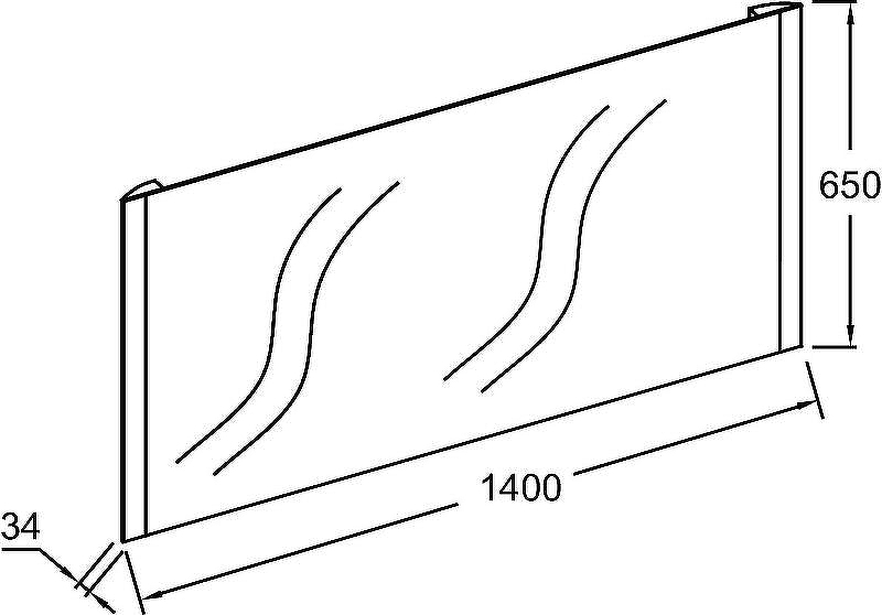 Зеркало Jacob Delafon Replique 140 EB1476-NF с подсветкой с инфракрасным выключателем с функцией антипар, купить, цена, заказать, магазин, доставка, скидка, промокод, купить, цена, заказать, магазин, доставка, скидка, промокод