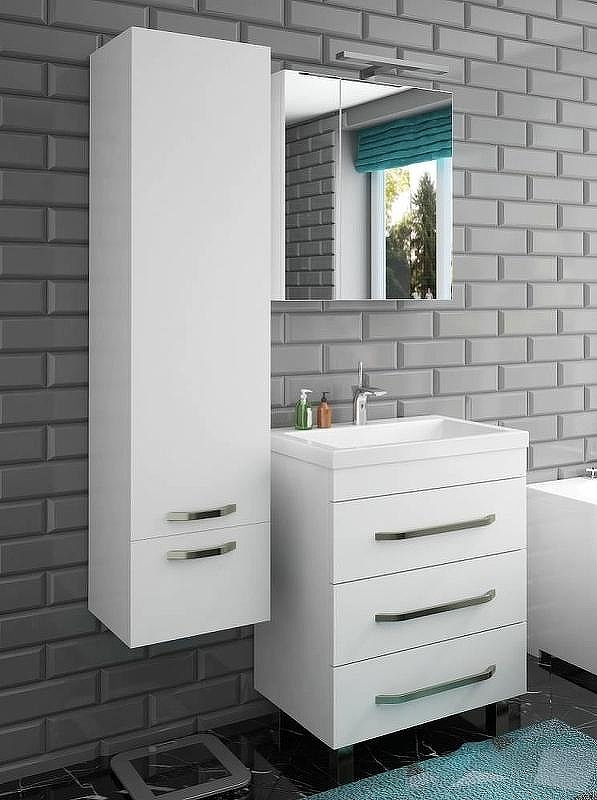 Тумба с раковиной Эстет Monaco 70 ФР-00002265 Белая, купить, цена, заказать, магазин, доставка, скидка, промокод, купить, цена, заказать, магазин, доставка, скидка, промокод