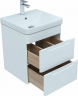 Тумба под раковину Aquanet София 50 274171 подвесная Белый глянец, купить, цена, заказать, магазин, доставка, скидка, промокод, купить, цена, заказать, магазин, доставка, скидка, промокод