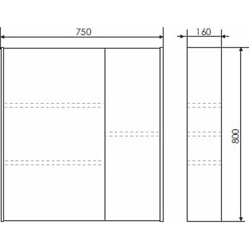 Зеркальный шкаф Comforty Женева 75 00004137096 Дуб белый, купить, цена, заказать, магазин, доставка, скидка, промокод, купить, цена, заказать, магазин, доставка, скидка, промокод