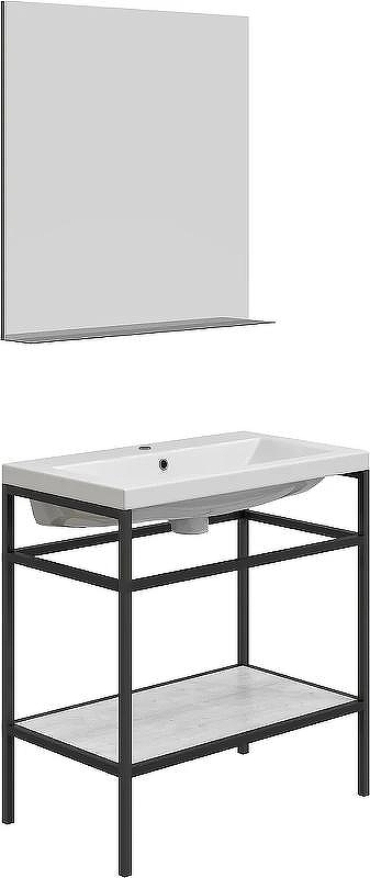 Зеркало DIWO Смоленск 80 ВП02 Черное, купить, цена, заказать, магазин, доставка, скидка, промокод, купить, цена, заказать, магазин, доставка, скидка, промокод