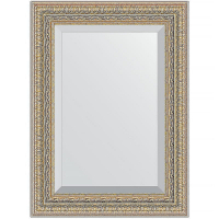 Зеркало Evoform Exclusive 75х55 BY 1224 с фацетом в багетной раме - Сусальное золото 80, купить, цена, заказать, магазин, доставка, скидка, промокод, купить, цена, заказать, магазин, доставка, скидка, промокод