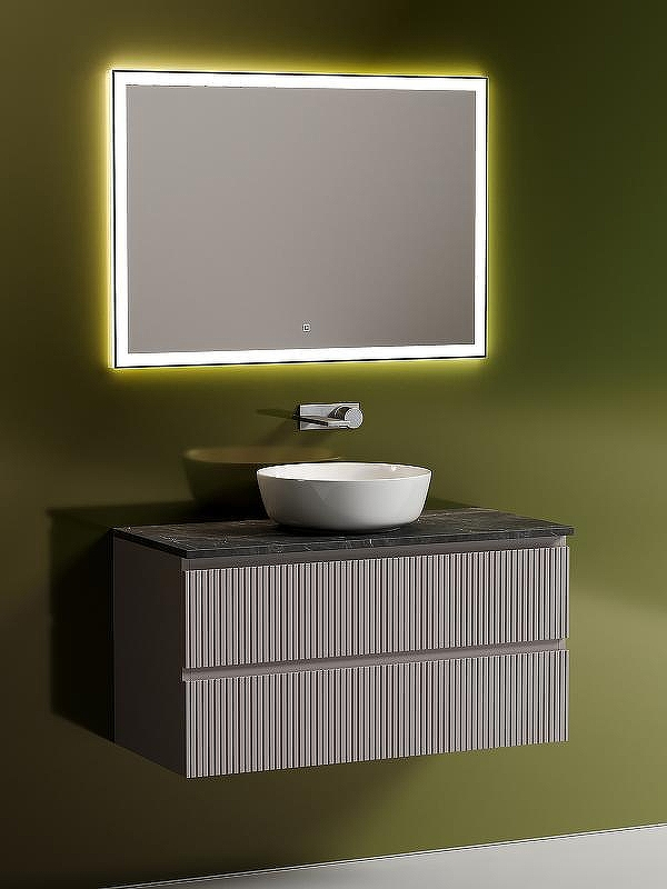 Тумба под раковину Sancos Snob T 100 SNT100SM подвесная Doha Soft, купить, цена, заказать, магазин, доставка, скидка, промокод, купить, цена, заказать, магазин, доставка, скидка, промокод