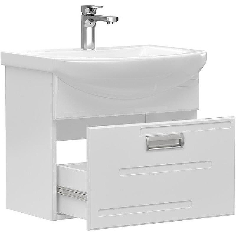 Тумба под раковину Volna Joli 60.1Y tpJOLI60.1Y-01 подвесная Белая, купить, цена, заказать, магазин, доставка, скидка, промокод, купить, цена, заказать, магазин, доставка, скидка, промокод