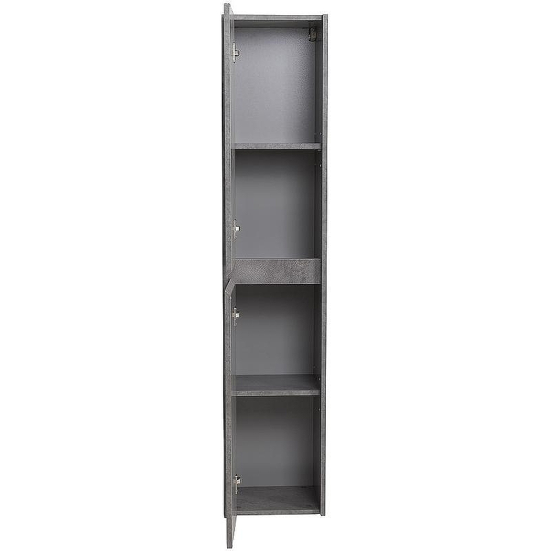 Шкаф пенал BelBagno Kraft 33 L KRAFT-1600-2A-SC-CG-L подвесной Cemento Grigio, купить, цена, заказать, магазин, доставка, скидка, промокод, купить, цена, заказать, магазин, доставка, скидка, промокод