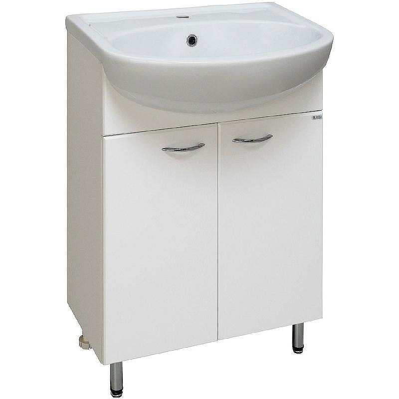 Тумба под раковину Runo Уют 55 00000000066 Белая, купить, цена, заказать, магазин, доставка, скидка, промокод, купить, цена, заказать, магазин, доставка, скидка, промокод