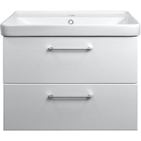 Тумба с раковиной Azario Ника 80 CS00080145 подвесная Белая матовая, купить, цена, заказать, магазин, доставка, скидка, промокод, купить, цена, заказать, магазин, доставка, скидка, промокод