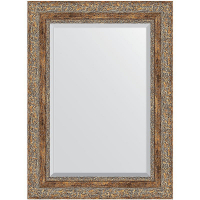 Зеркало Evoform Exclusive 75х55 BY 3384 с фацетом в багетной раме - Виньетка античная бронза 85, купить, цена, заказать, магазин, доставка, скидка, промокод, купить, цена, заказать, магазин, доставка, скидка, промокод
